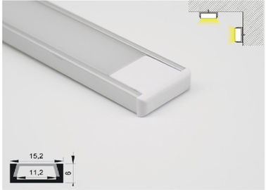 LED 지구 선형 점화를 위한 LED 빛 Tilebar 양극 처리된 알루미늄 단면도 15 x 6mm