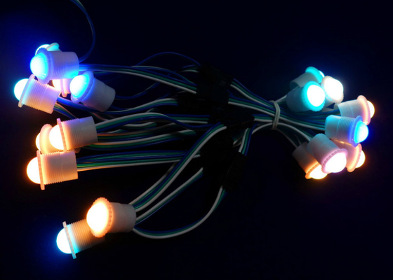 카지노 신호를 위한 방수 16 밀리미터 LED 화소 램프, DC 5V RGB Ws2811 발광다이오드 픽셀 문자열