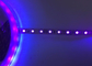 자주빛 UV 12v 24v 자주빛 LED 라이트 스트립 395nm UV 주도하는 테이프 5050 스드