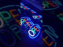 Waterproof LED Neon Flex Light Magic Color Bar Open Sign