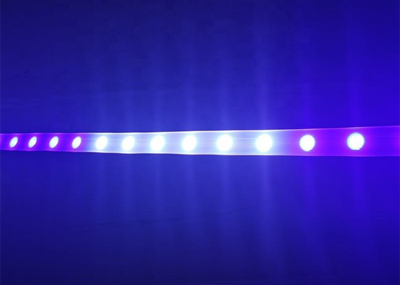 구부려진 벽을 위해 구부릴 수 있는 옥외 LED 선형 벽 Grazer 빛 24W RGB 4 측