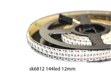 SK6812 어드레스로 불러낼 수 있는 5v Rgb LED 지구, 144LED/미터 높은 산출 LED 지구 점화