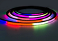 12V 24V 유연한 RGB LED 네온 빛 16x16mm 20x20mm 검은색 색 주소