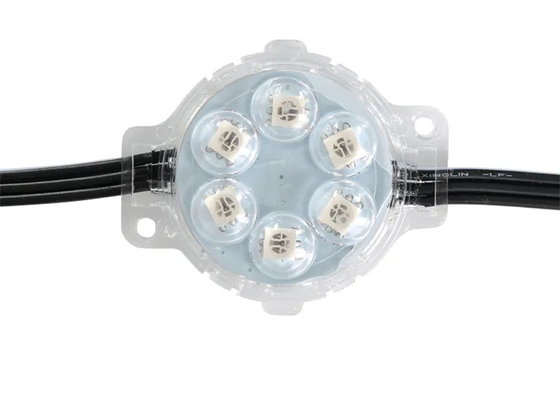 40mm Rgb Rgbw 영구 크리스마스 트랙 라이트 IP68 휴일 조명 픽셀 모듈 포인트 라이트