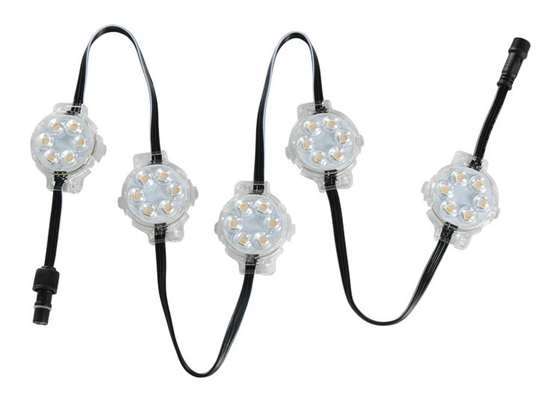40mm Rgb Rgbw 영구 크리스마스 트랙 라이트 IP68 휴일 조명 픽셀 모듈 포인트 라이트