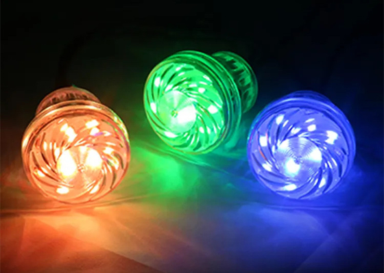 24v RGB WS2811/UCS1903 LED 오락 빛 픽셀 빛 카보콘 LED 60mm 18 LED
