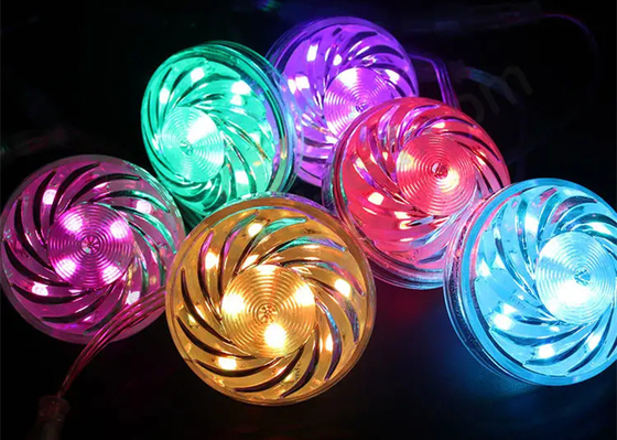 24v RGB WS2811/UCS1903 LED 오락 빛 픽셀 빛 카보콘 LED 60mm 18 LED
