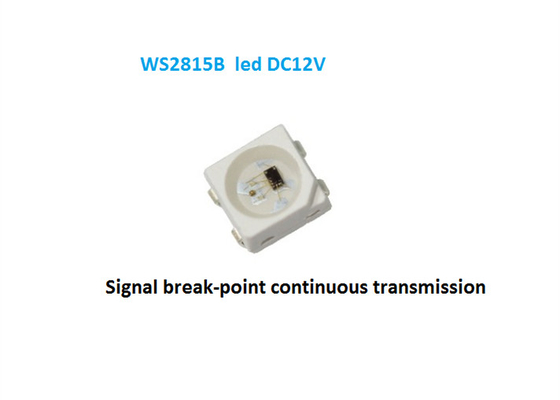 DC12V WS2815B SMD5050 RGB LED 픽셀 칩 내장 IC 차단점 주소형 광원