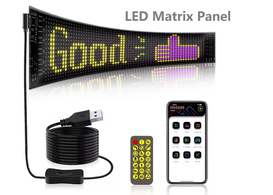 소프트 LED 화면 브랜드 광고 홍보 디스플레이 RGB 컬러 APP 스마트 프로그래밍 가능한 내부 LED 표지판