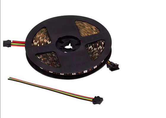 DC12V 디지털 듀얼 신호 라인 LED 스트립 유연 테이프 WS2815 SMD5050 IP20 60led 60Pixel RGB WS2815b IC