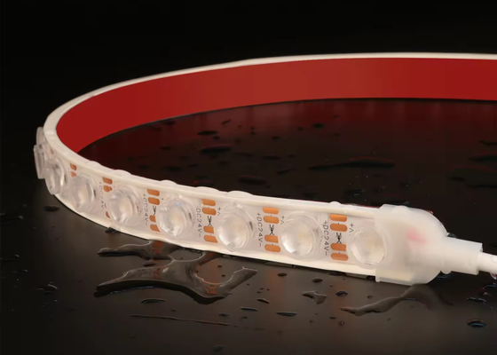 DC 24V 24W 1 LED 방수 부드러운 스트립 화이트 라이트 LED 렌즈 벽 세척기 전면 조명