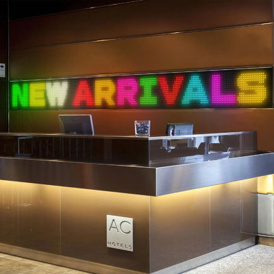 블루투스 유연 LED 표지판