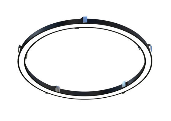 실내 LED 알루미늄 단면도 PMMA/PC 유포자 물자 100-2500mm 막대기 길이