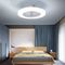 거실과 침실을 위한 LED 라이트와 리모콘 / App 천장 선풍기 40W명 제어