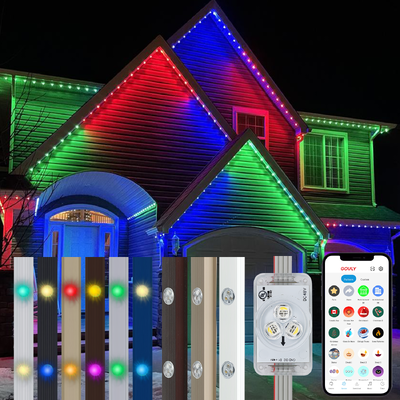 스마트 컨트롤 LED 야외 뚜라기 빛 30W 와이파이 APP RGB IP65 방수 빌라 정원